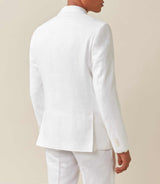 Veste de costume blanche "London"