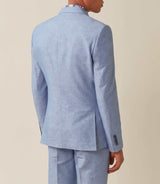 Azurro" light blue separable city jacket