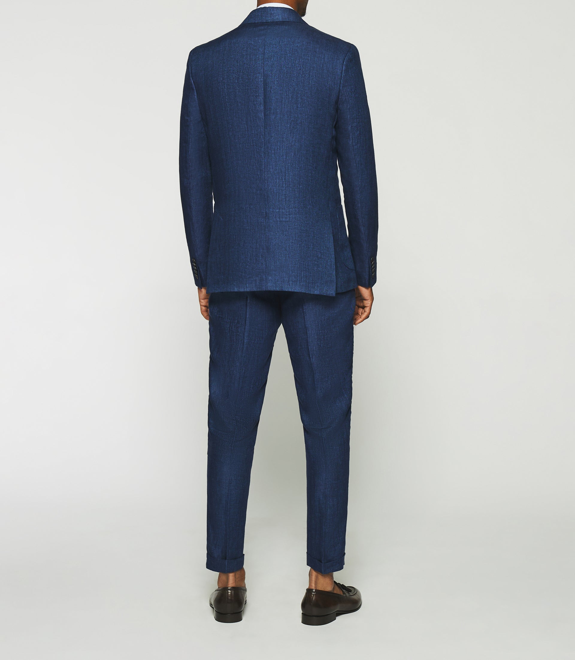 Navy linen CHANCE separable jacket