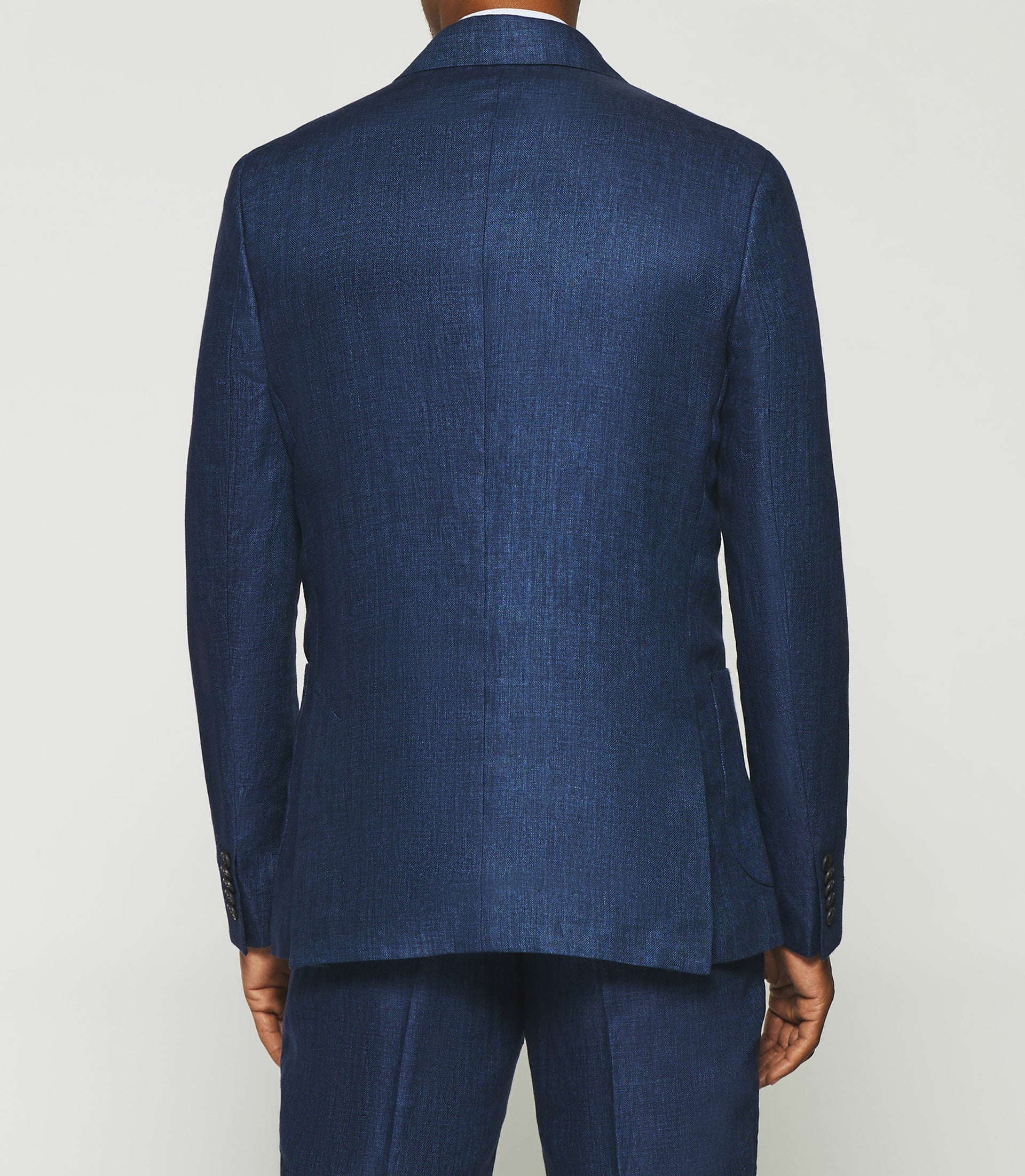 Navy linen CHANCE separable jacket