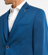 Blue technical jacket