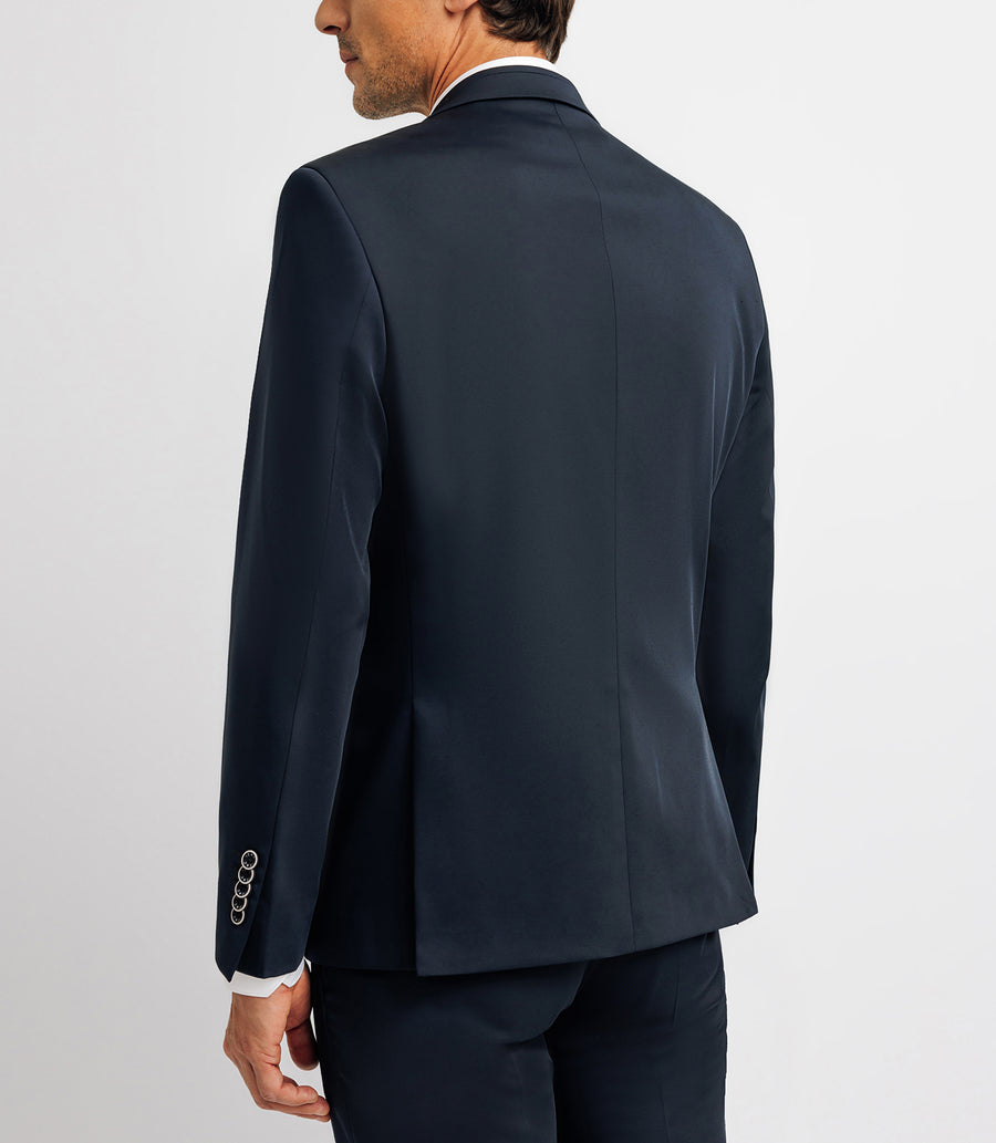 Navy technical fabric jacket CIONAC