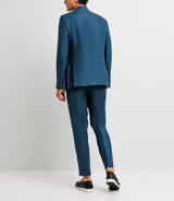 Indigo blue separable city jacket