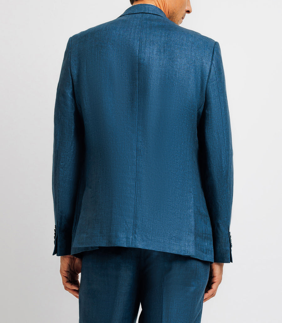 Separable city jacket BLUE-INDIGO