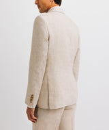 Veste ville 100% lin beige