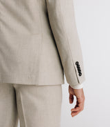 Beige separable city jacket