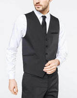 Black suit vest