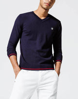 V-Neck Sweater Navy