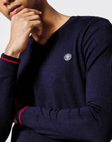 V-Neck Sweater Navy