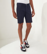 Vinner" navy Bermuda shorts