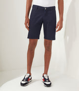 Vinner" navy Bermuda shorts