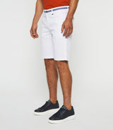 White Bermuda shorts "Sateau