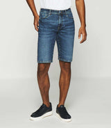 Urbane Bermuda-Shorts aus Jeansstoff in Mittelblau SAEL