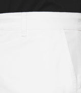 Bermuda en coton stretch blanc SLOWLY - IZAC