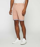 Bermuda en coton stretch rose - IZAC