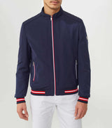 Blouson déperlant marine "Cable"IZAC