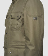 Raf" four pocket khaki short parka