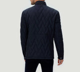 Tirano" light quilted navy parka