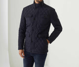 Fanfan" navy quilted jacket