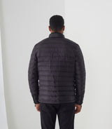 Freddie" black quilted jacket