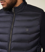 Sleeveless down jacket navy MIDORIBT