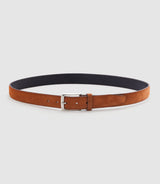 35mm adjustable belt in camel leather NANDO