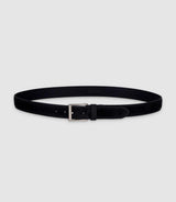 Ceinture 35mm en cuir marine CYANG IZAC