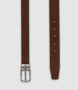 Ceinture 35mm ajustable marron CHANCE - IZAC