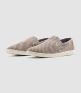 Mocassin fantaisie taupe "Eloi" - IZAC