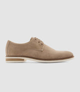 Emerico" beige suede derby