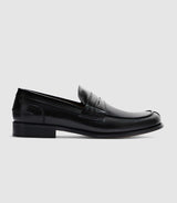 Erasmus" black moccasin