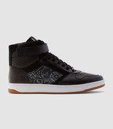 Clement" black leather sneakers