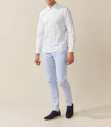 Chemise casual blanche "Tenuto" - IZAC