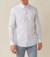 Chemise casual blanche "Tiser" - IZAC