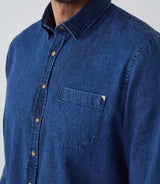 Chemise casual denim bleu "Alba" - IZAC