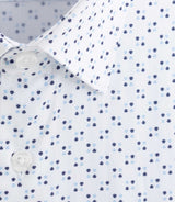 Chemise à imprimé micro motif ciel "Dexter" - IZAC