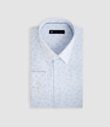 Chemise ville bleu ciel "Difast001" - IZAC