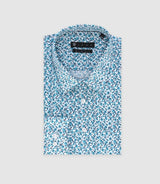 Chemise ville turquoise "Tifast010" - IZAC