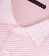 Max" pink striped shirt