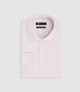 Satinslim" pink slim fit shirt