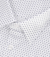 MATTHIAS slim fit shirt with white micro pattern