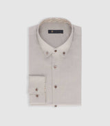 Chemise slim beige PABLO - IZAC