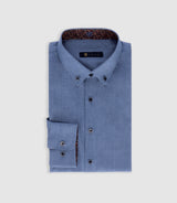 Chemise slim bleu PABLO IZAC