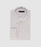 Chemise à imprimé floral blanc PEETER - IZAC