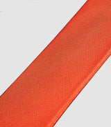 Cravate Classique 7cm orange "Calvin" - IZAC