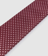 Cravate Slim 6cm bordeaux "Slcantin"