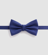 Blue silk bow tie NPDUNDRA