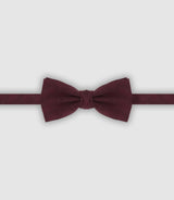 Nœud papillon avec motifs bordeaux - IZAC