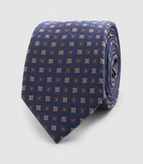 Jude" classic tie 7cm navy