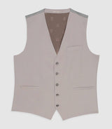 Gilet de costume beige mastic JFAKI